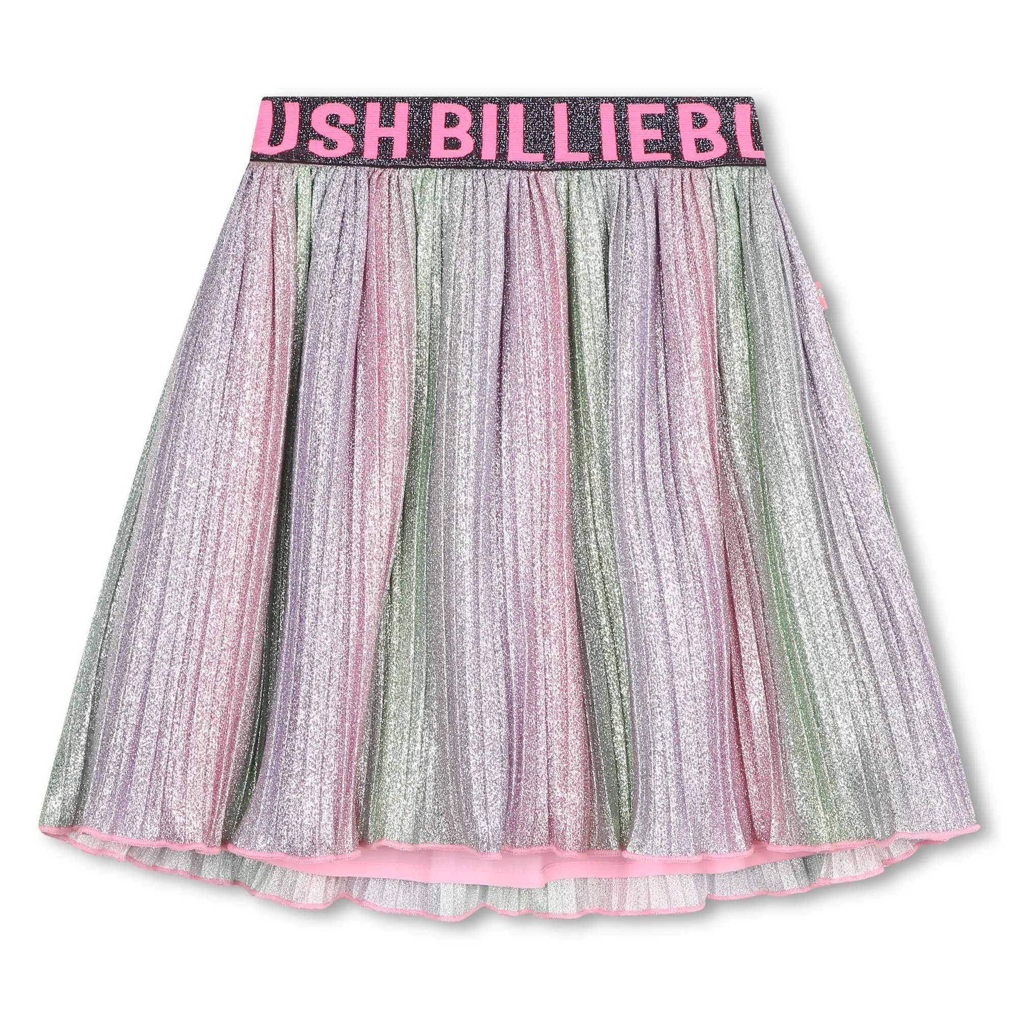 BILLIEBLUSH Falda plisada metalizada