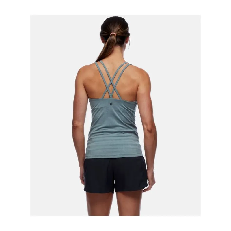 Camiseta de tirantes Black Diamond Talus (azul tormenta) Mujer