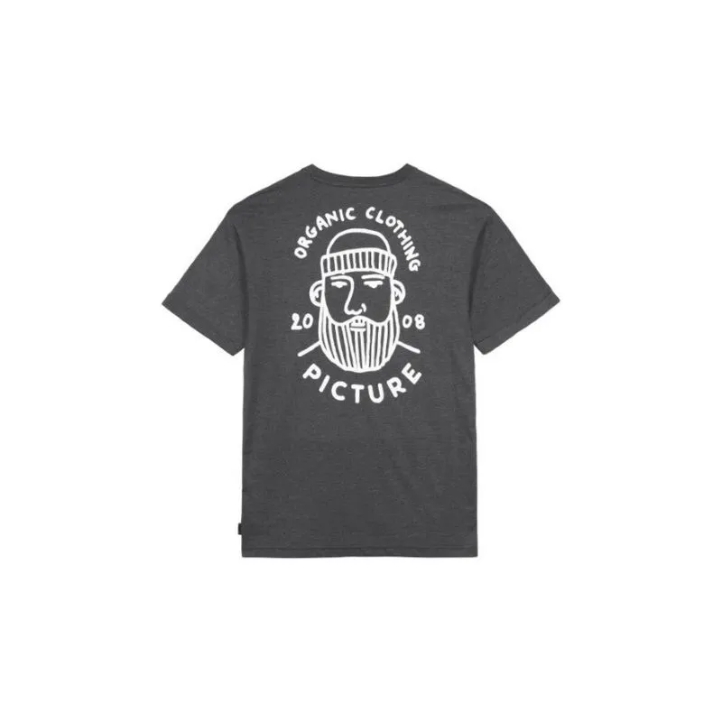 Camiseta Picture Yann Tee (Dark Grey Melange) hombre