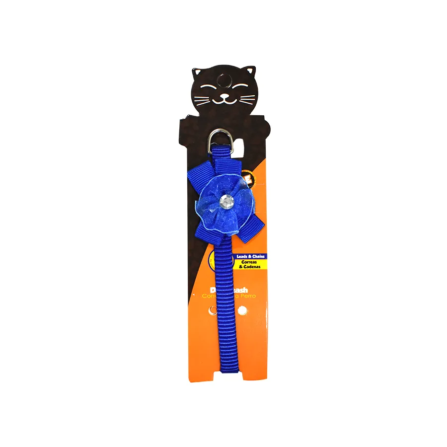Collar para Gato color Azul Rey