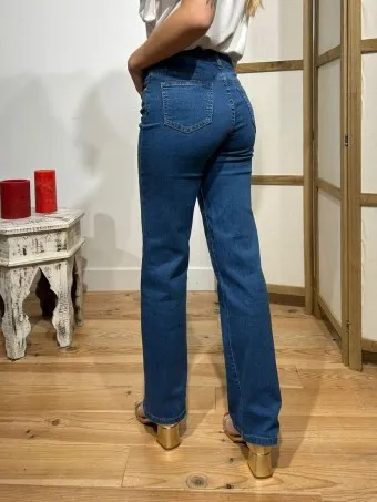 Jeans Straight High Waist BUNCHBEE