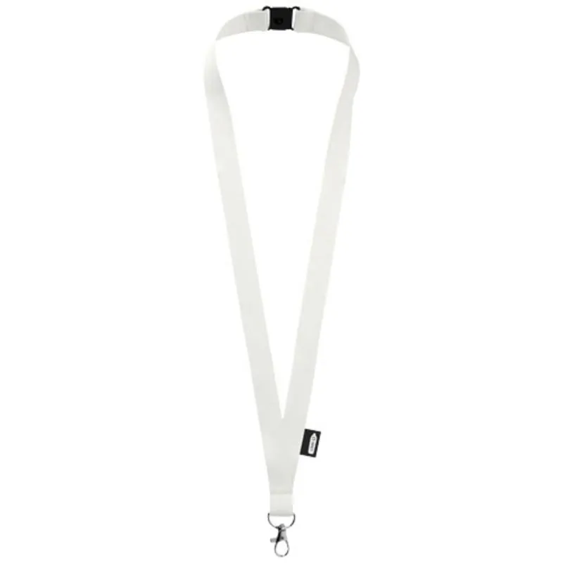 Lanyard de PET reciclado con cierre independiente 'Tom'