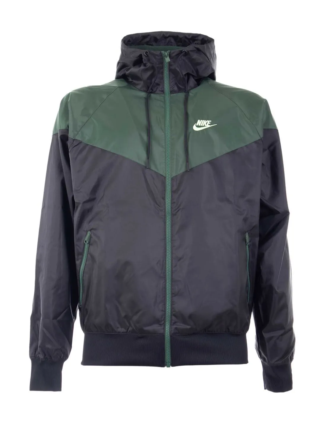 NIKE  CHAQUETA VERDE Y NEGRO DA0001 016 HOMBRE