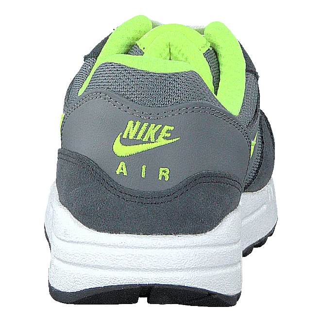 NIKE NIKE AIR MAX 1 BIG KIDS COOL GREY/VOLTANTHRCTWHITE