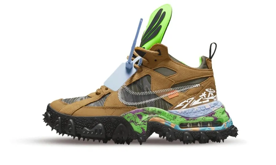 OFFWHITE X NIKE AIR TERRA FORMA WHEAT