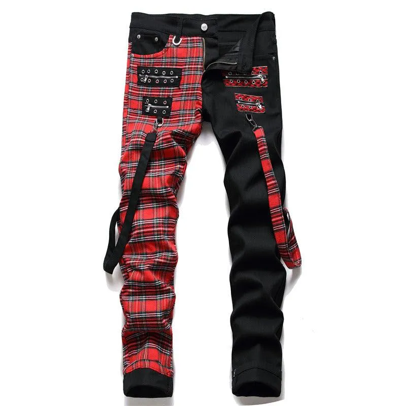 Pantalones vaqueros punk escoceses