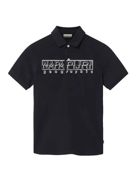 polo napapijri eoli azul para niño