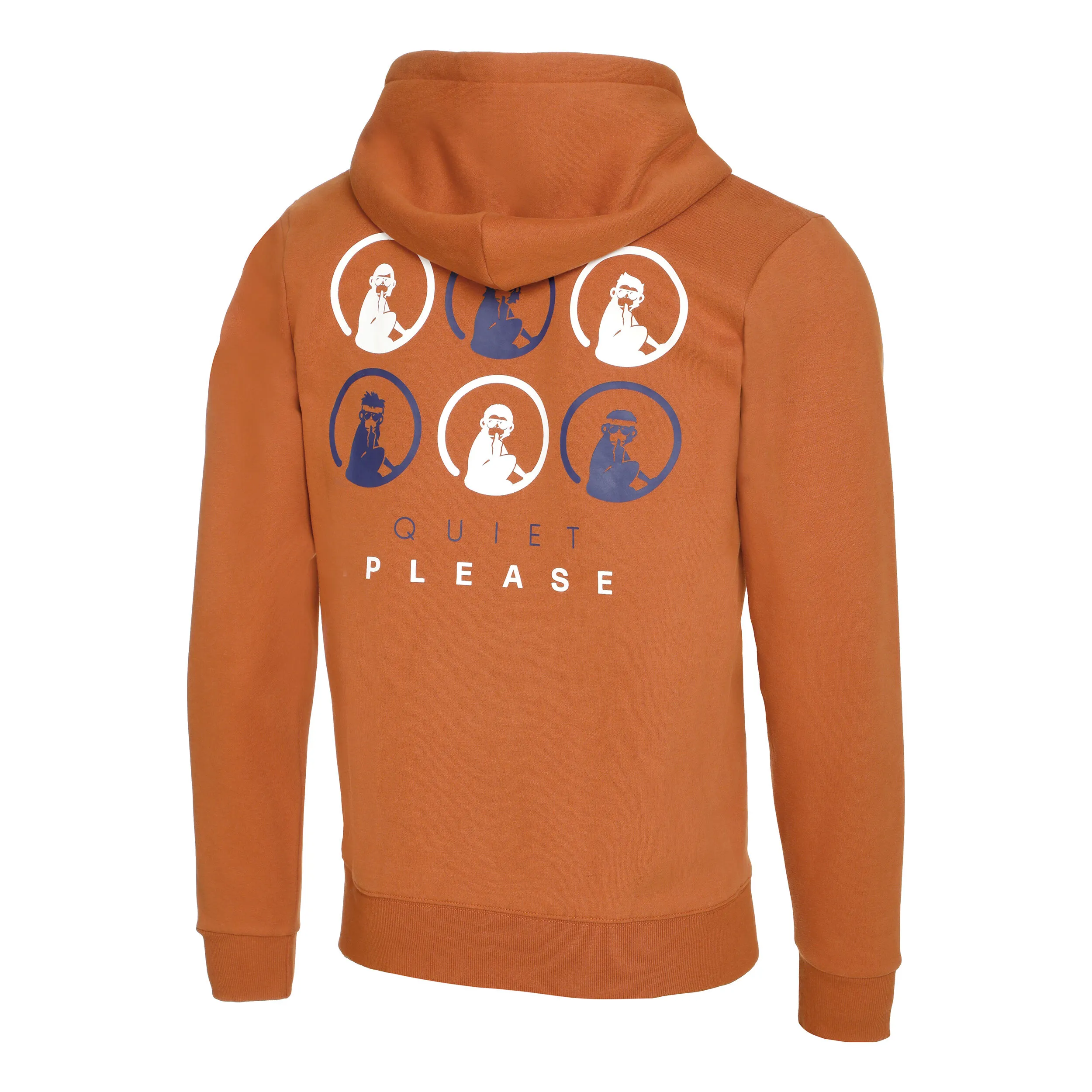 Retro Monkey Sudadera Con Cremallera Hombres