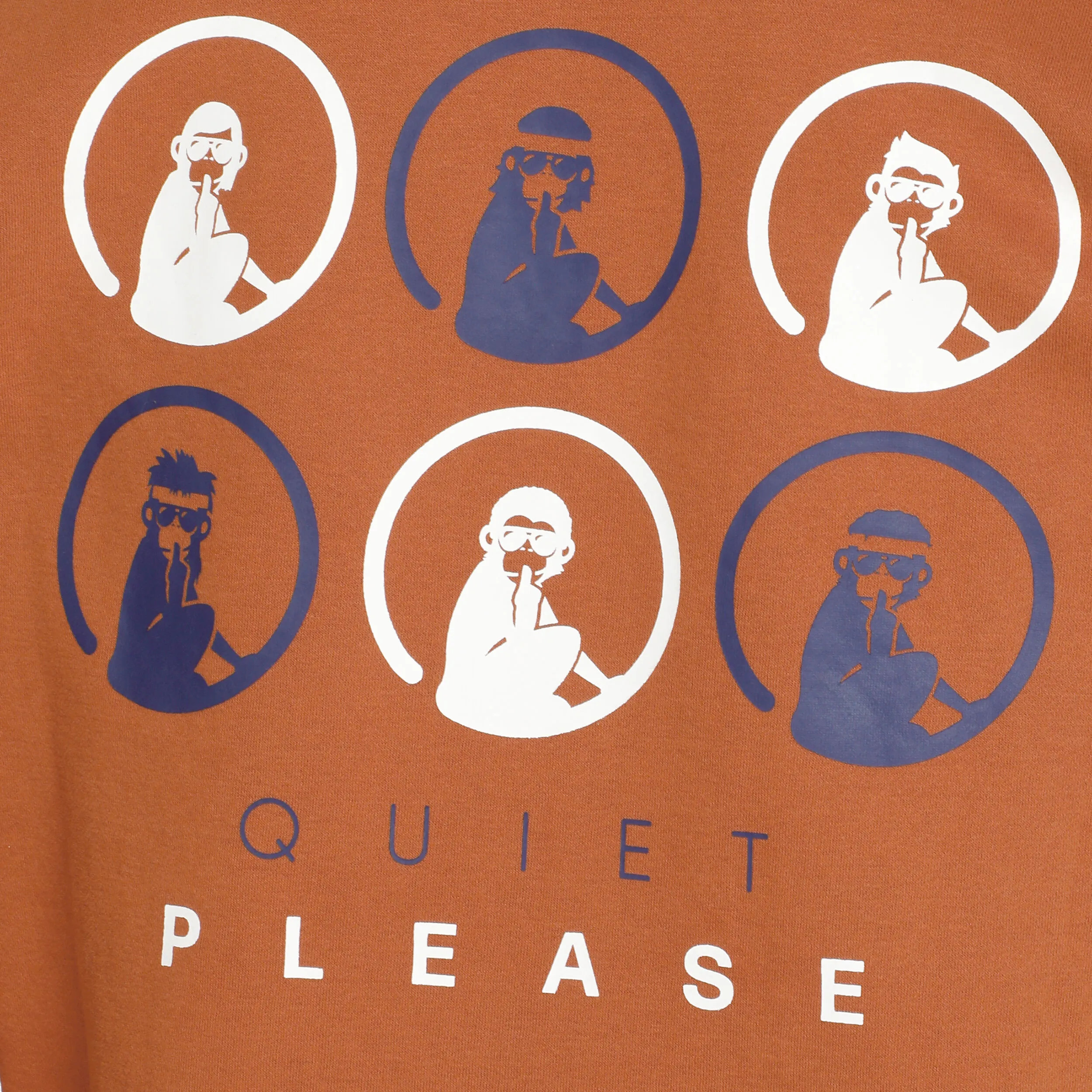 Retro Monkey Sudadera Con Cremallera Hombres