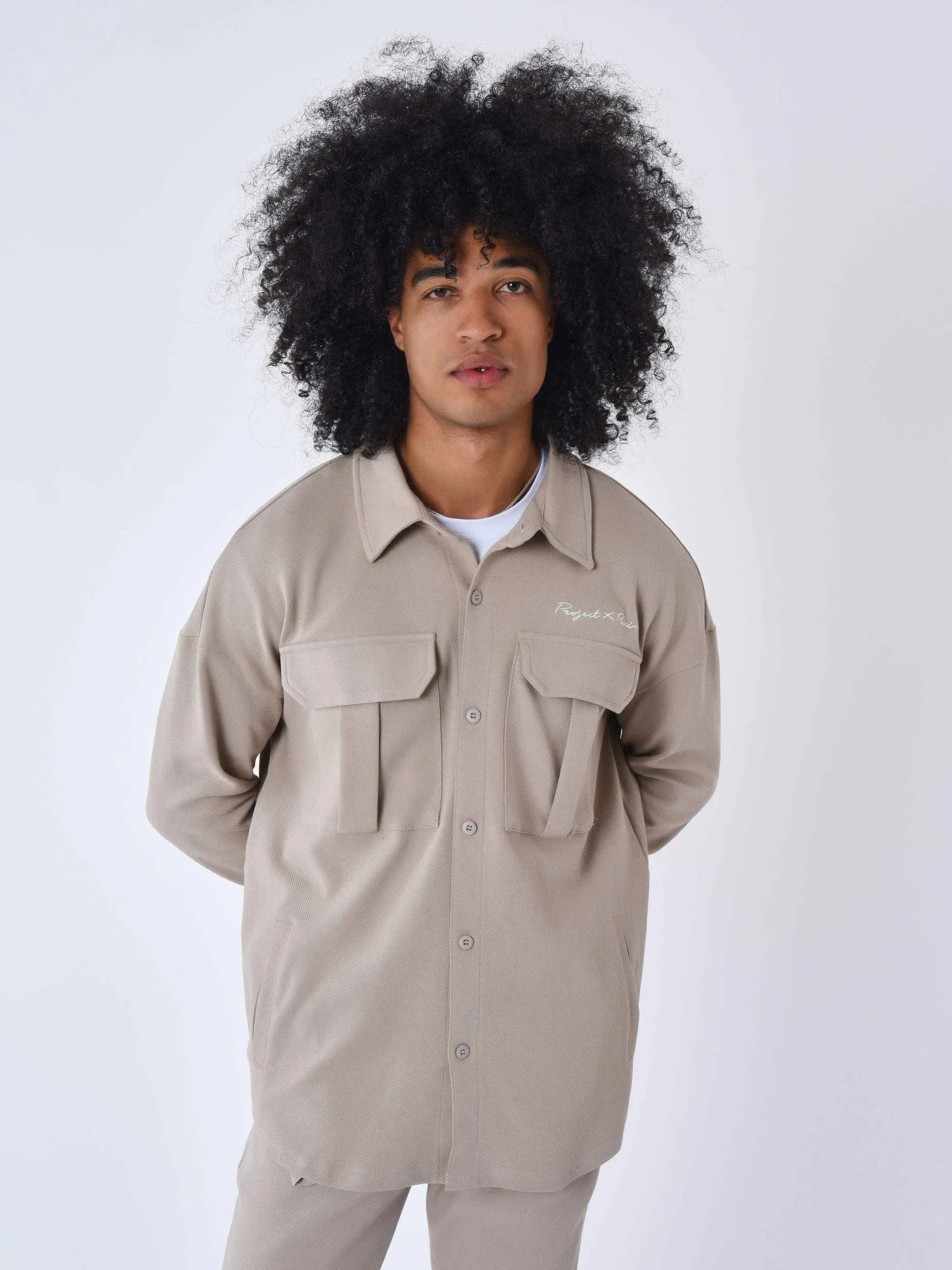 Sobrecamisa acolchada con bolsillos