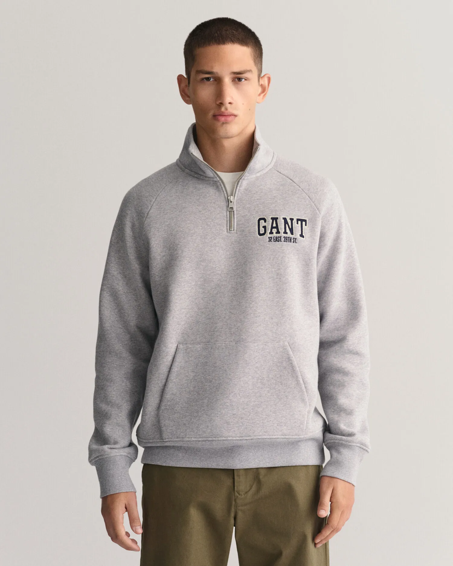 Sudadera con media cremallera GANT Arch Graphic