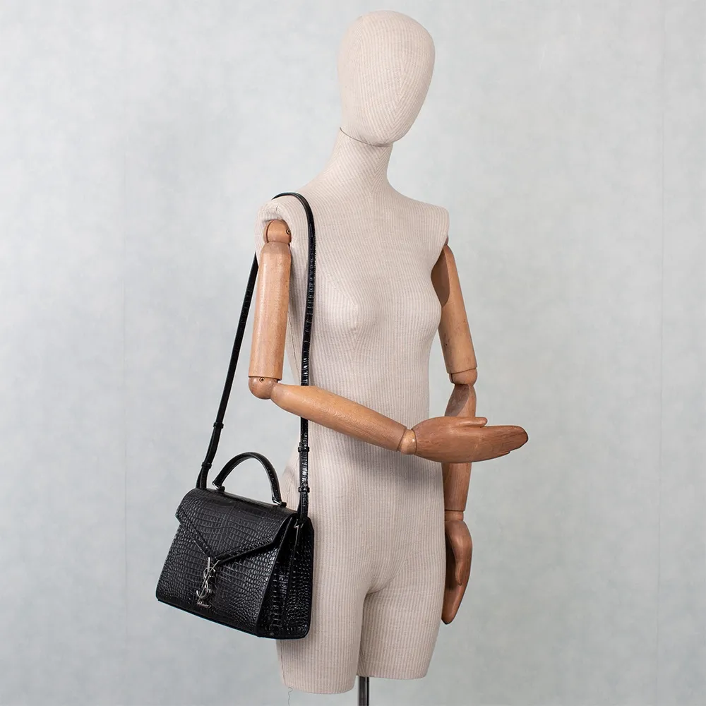 YSL Bolso Cassandra Piel Negro