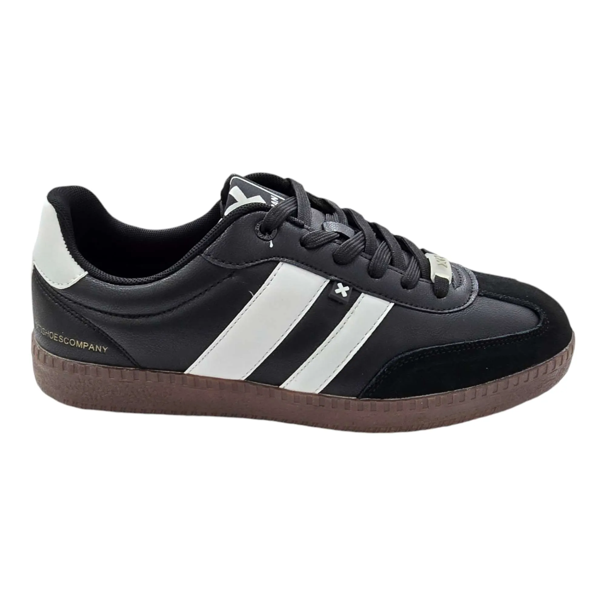 ZAPATILLAS XTI HOMBRE CASUAL DOBLE RAYA NEGRO