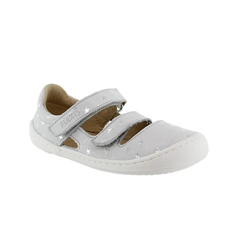 ZAPATOS BAREFOOT FLEXI NENS 9030R GRIS ESTRELLAS