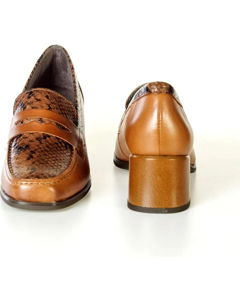 ZAPATOS DE TACóN DE MUJER PITILLOS 1682 LUCIDOZIMBA CUERO